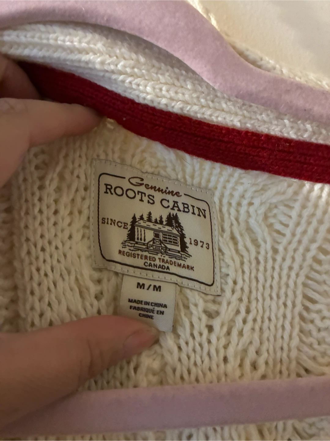 Roots Cabin Off-White Cardigan - photo 3