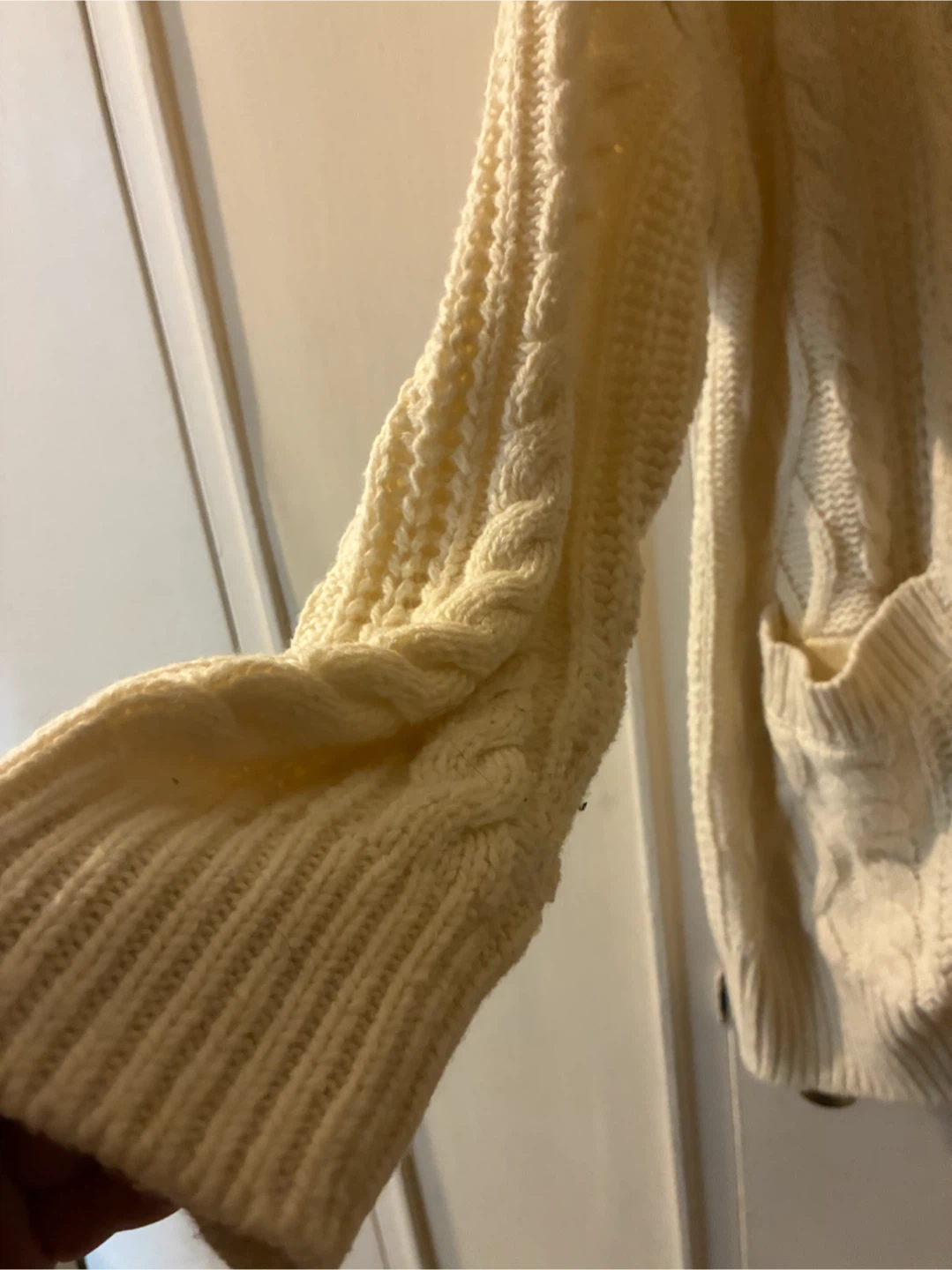 Roots Cabin Off-White Cardigan - photo 4