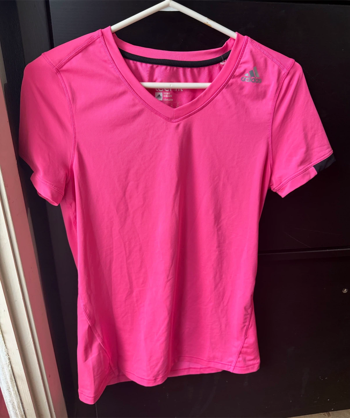 Adidas Techfit Training Top Pink
