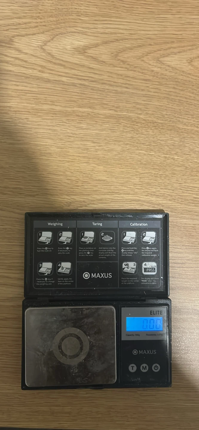 Maxus Elite Digital Pocket Scale