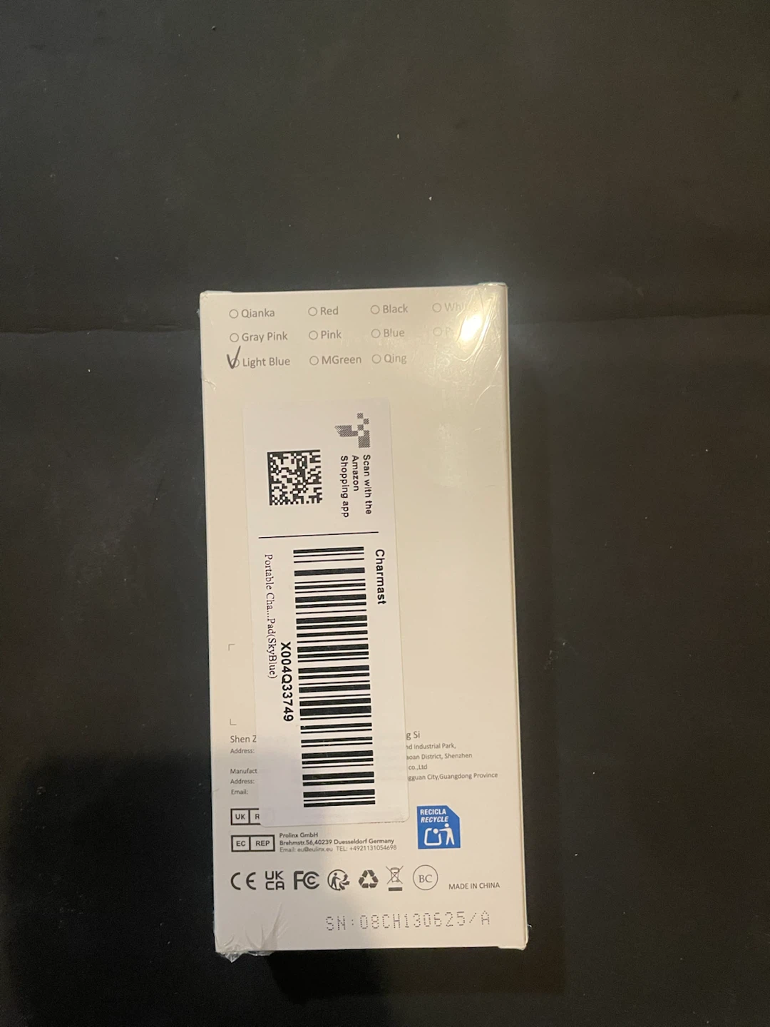 Charmast 10000mAh Power Bank - Light Blue - photo 2