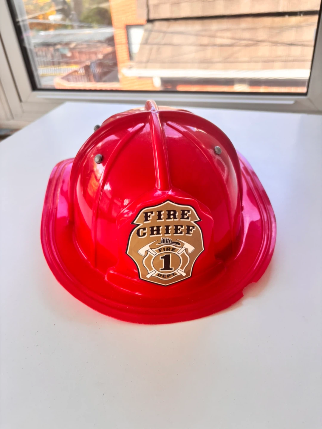 Toy Fire Chief Helmet - photo 3