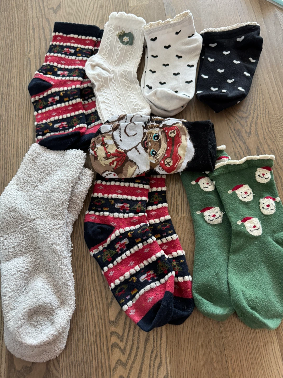 Bundle Assorted Winter and Christmas Socks