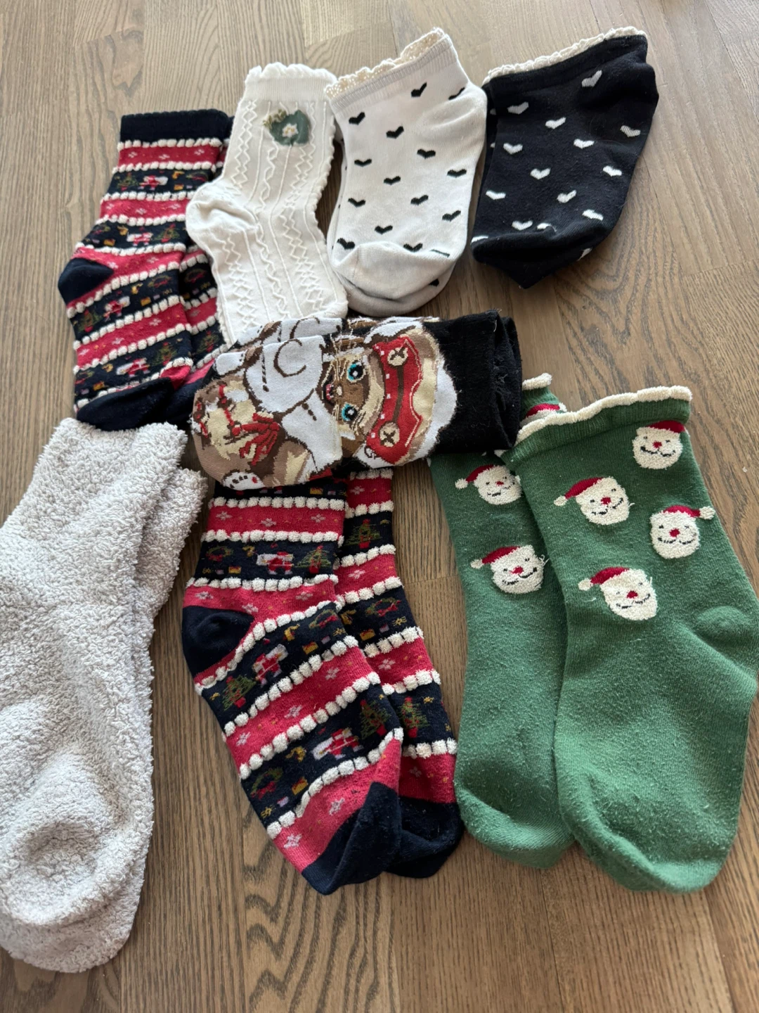 Bundle Assorted Winter and Christmas Socks - photo 2