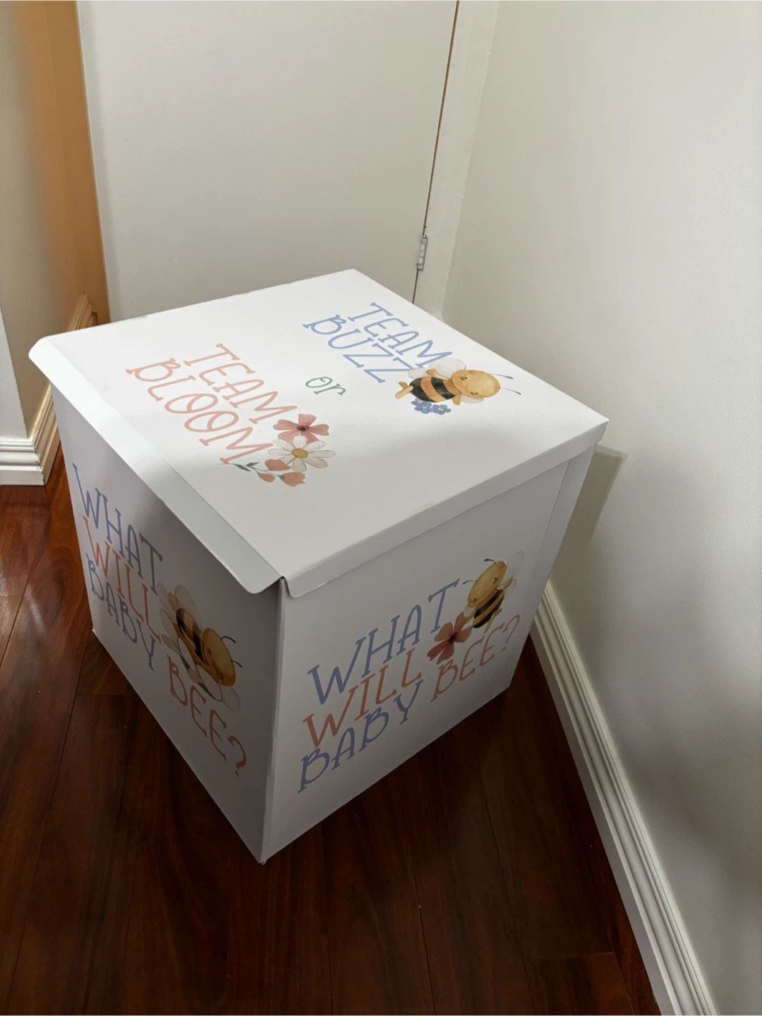 Baby Bee Gender Reveal Box with Balloons - photo 3