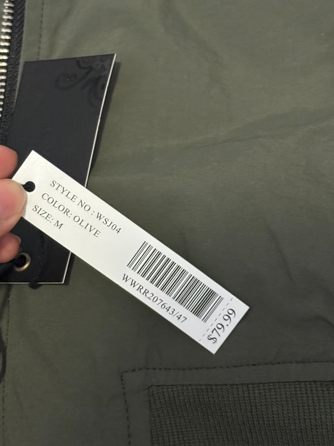Riflessi Collection Olive Bomber Jacket - photo 4