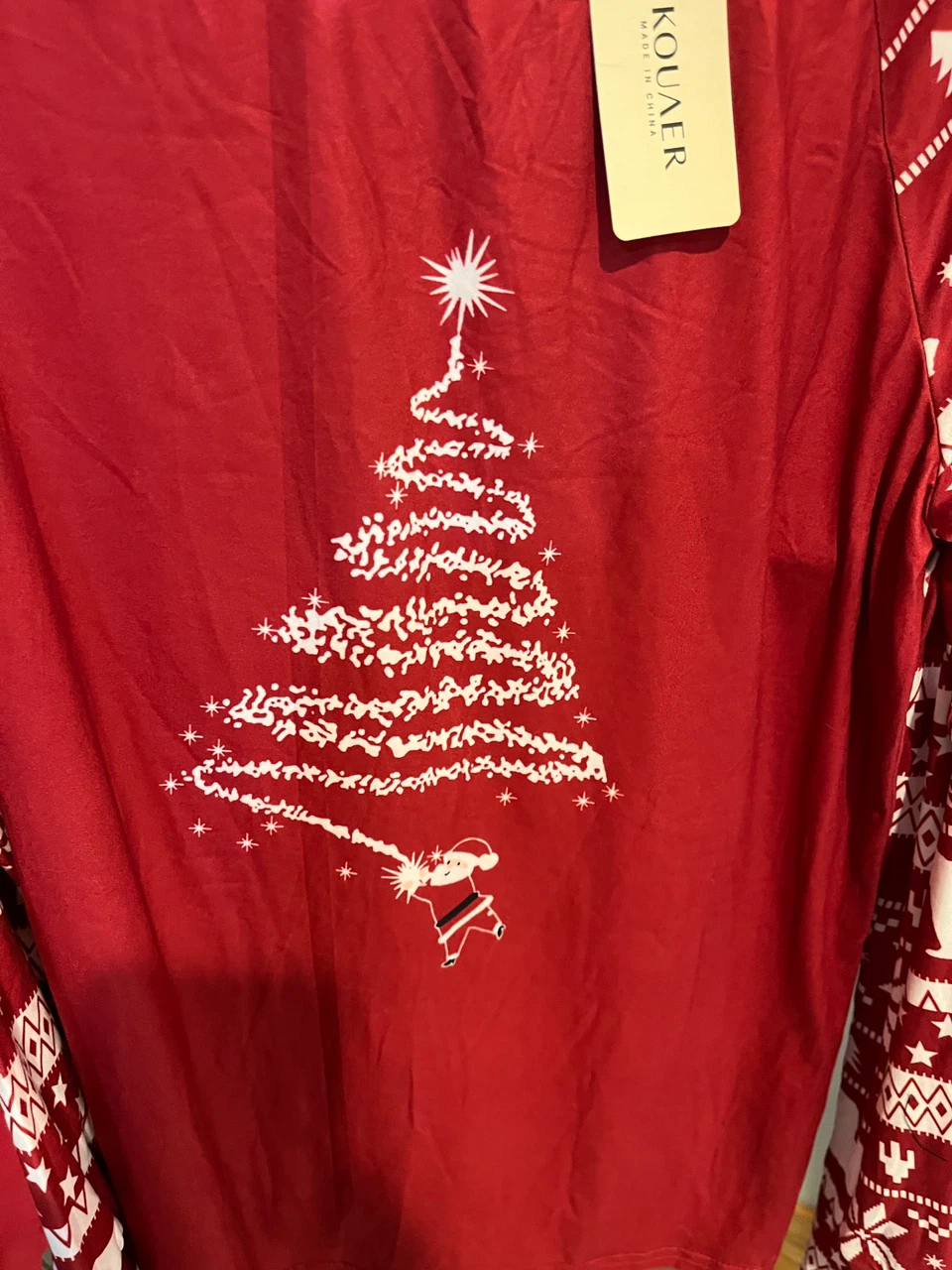 EKOUAER Holiday Pajama Set Size S - photo 3