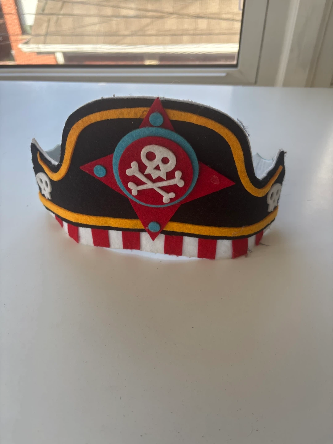 Kids Felt Pirate Hat