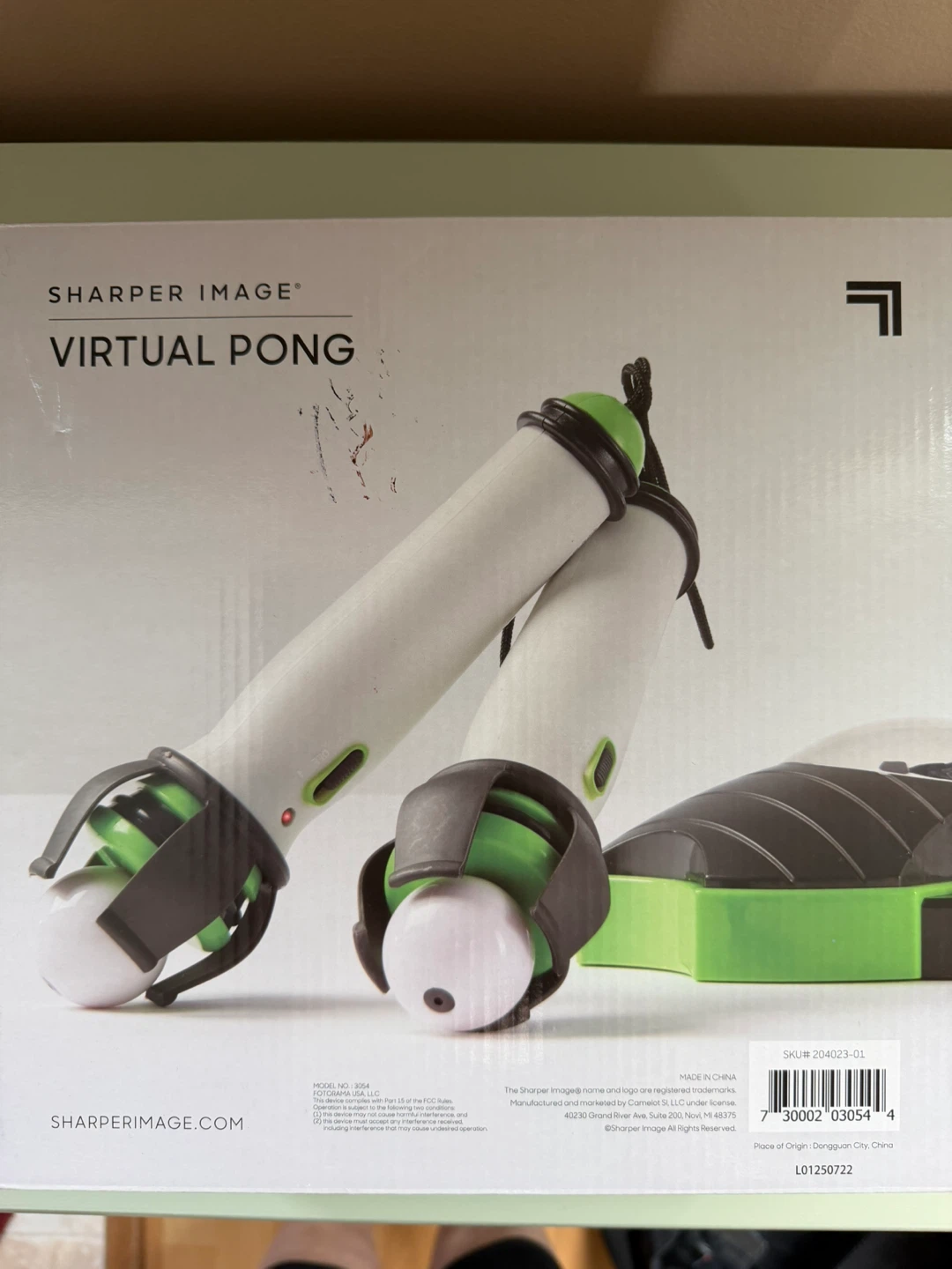 Sharper Image Virtual Pong Game - photo 2