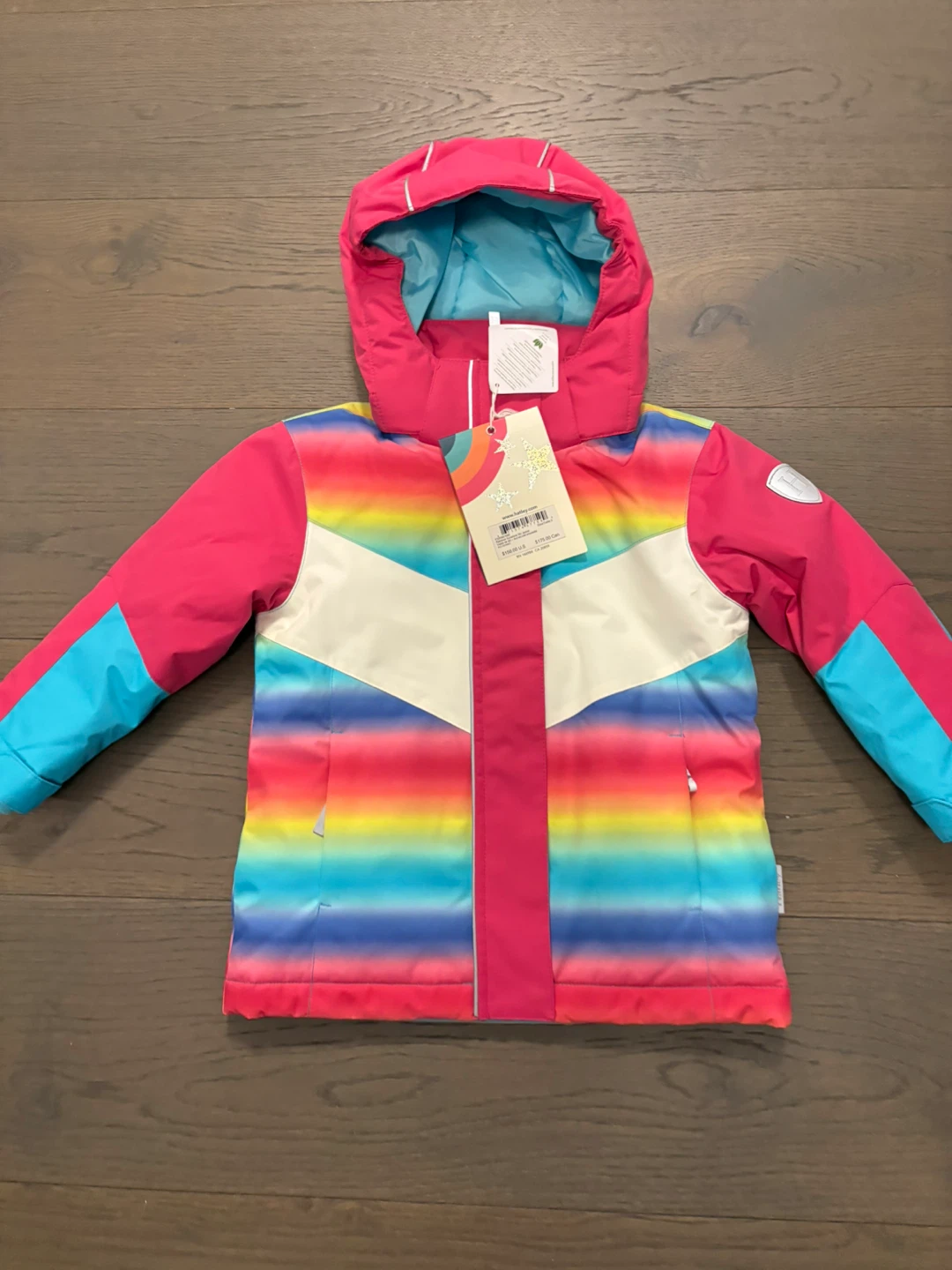 Hatley girls pink winter jacket 3T NWT ret $184 w tx - photo 4
