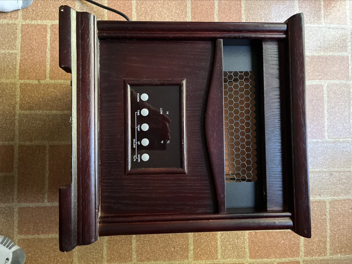 Portable Wooden Infrared Heater