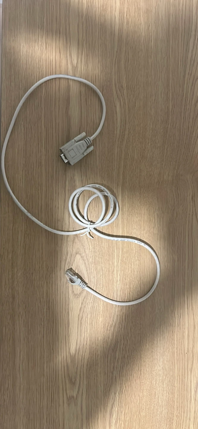 DB9 to RJ45 Serial Console Cable - photo 2