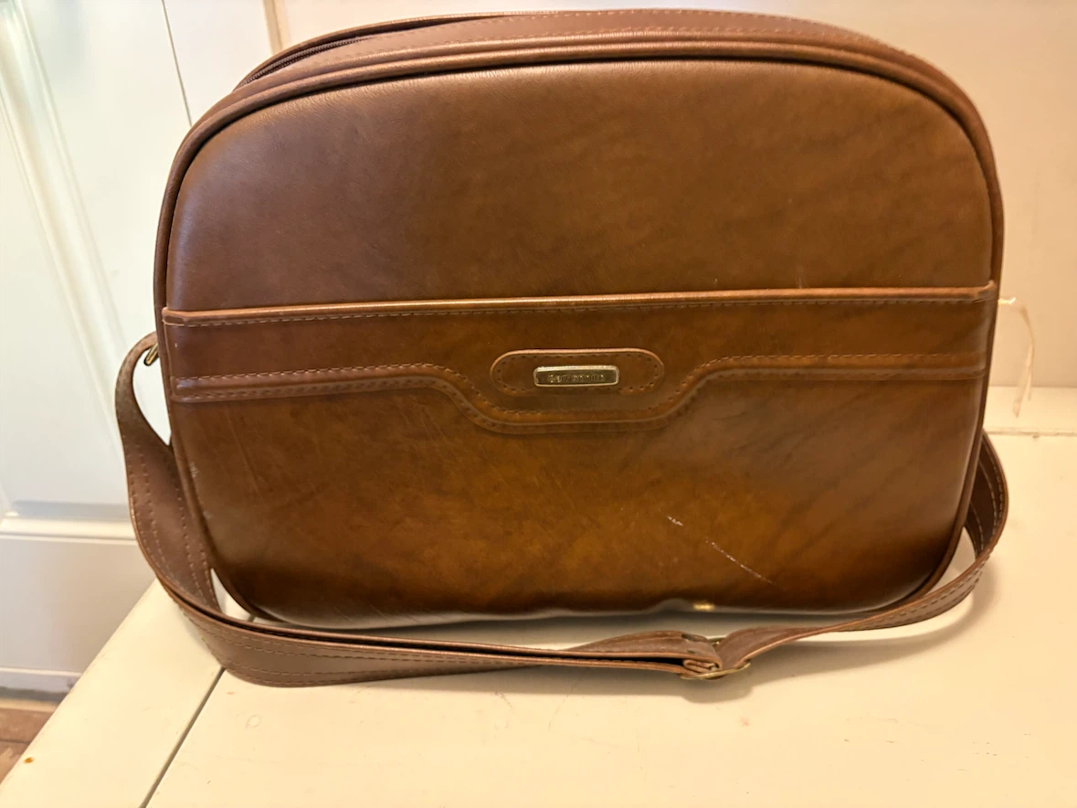Brown Samonsite Tote Bag