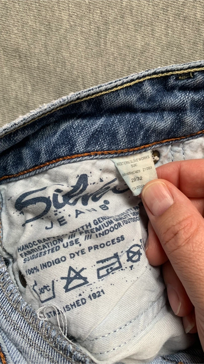 Silver Jeans Denim Shorts Size 29 - NOTE DAMAGE - photo 2