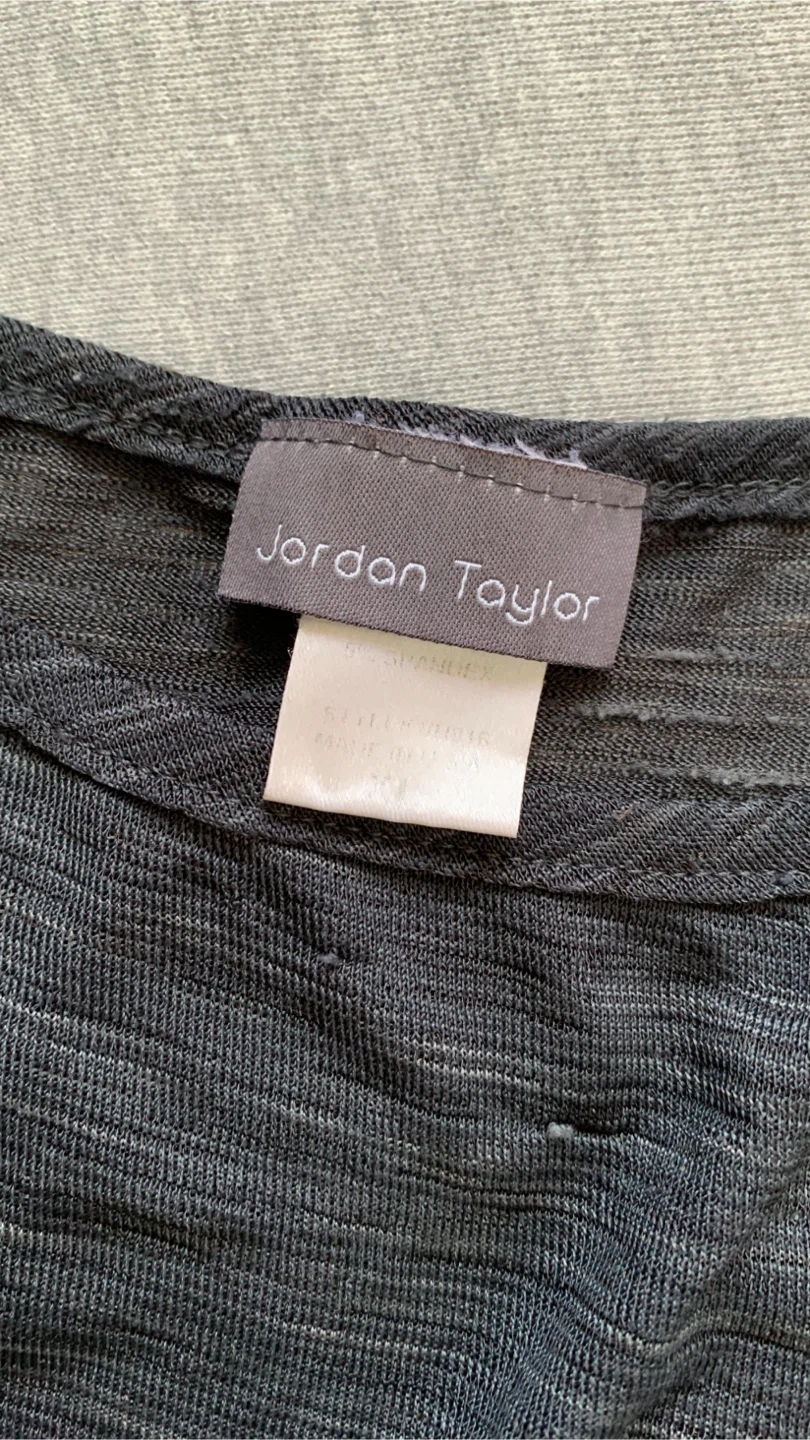 Jordan Taylor Ruched Bathing Suit Cover Up? or Top - Size XL - photo 3