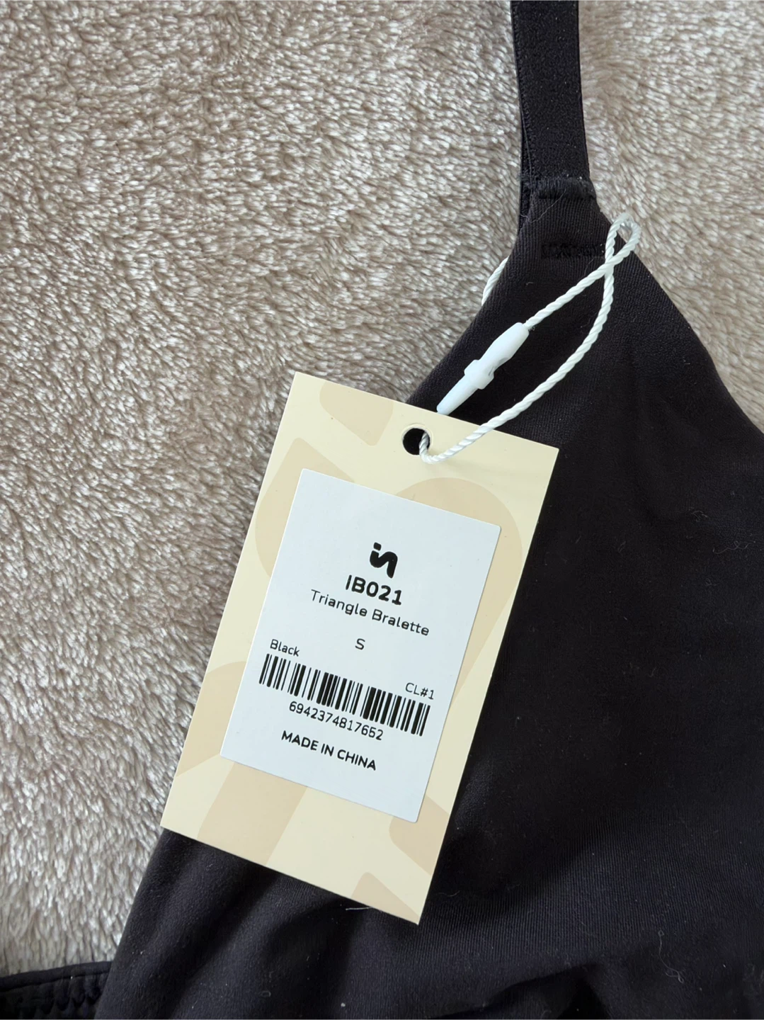 NWT Inlyric Triangle Bralette Black - photo 5