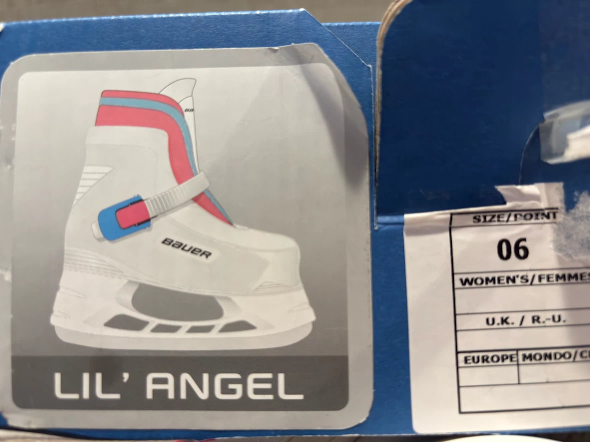 Bauer Lil' Angel Women's Ice Skates Size 6 - photo 2