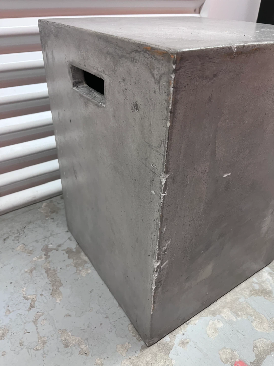 Concrete Cube Stand  or Side Table - photo 2