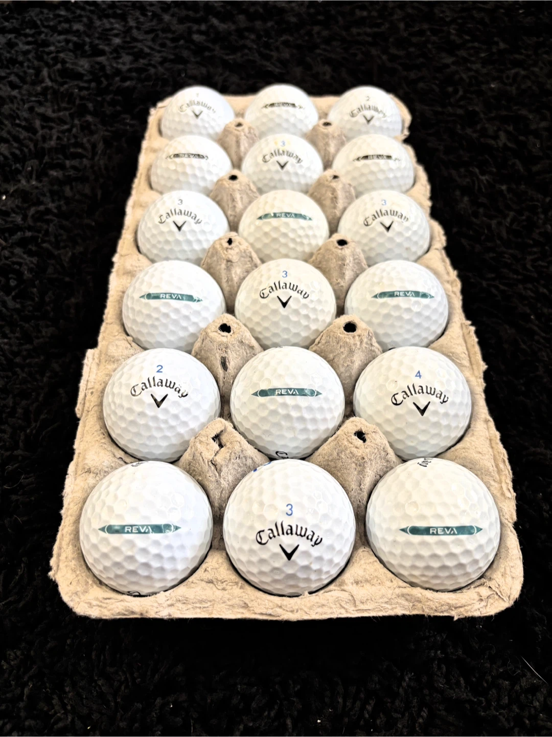 18 Callaway Reva Golf Balls