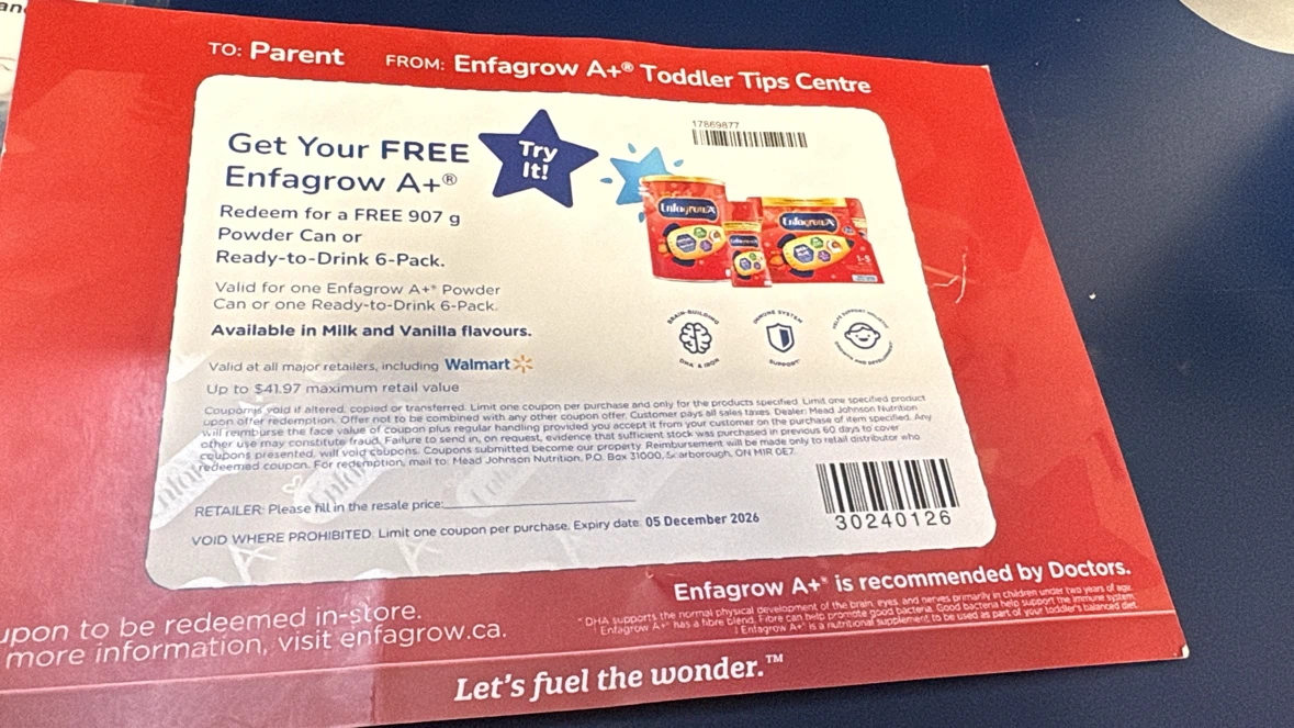 Enfagrow A+ Coupon