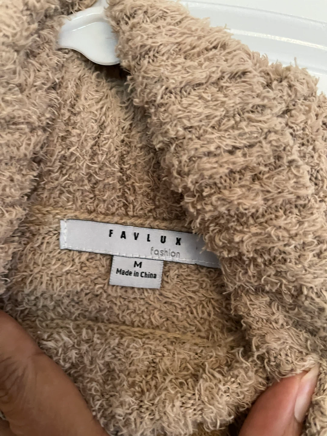 Favlux Fashion Beige Striped Sweater - photo 2