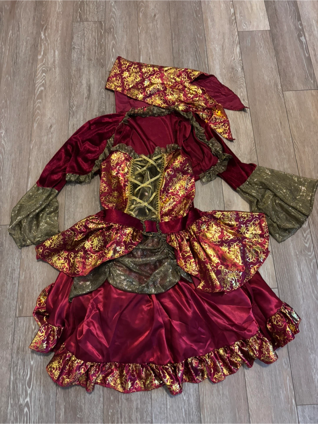 Girls Pirate Costume 8-10 years old - photo 2