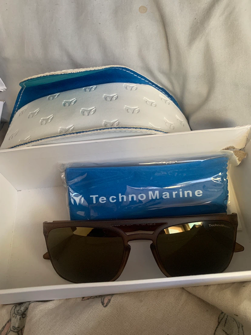 TechnoMarine Sunglasses with Case