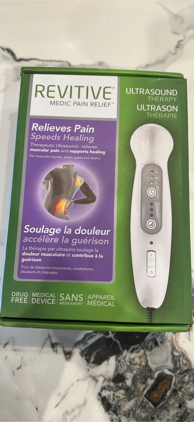 Revitive Medic Pain Relief Ultrasound Therapy Device