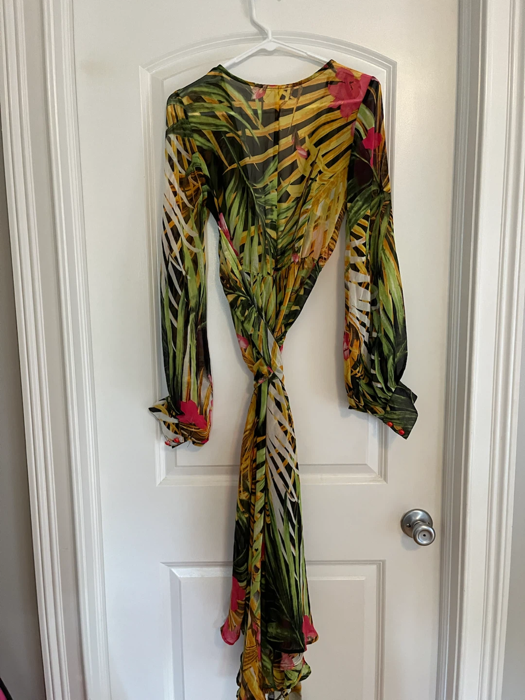 Max Love Tropical Print Wrap Dress - photo 2