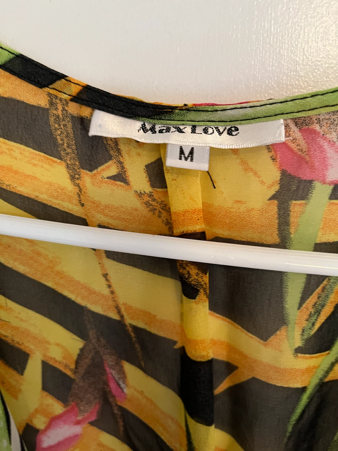 Max Love Tropical Print Wrap Dress - photo 3