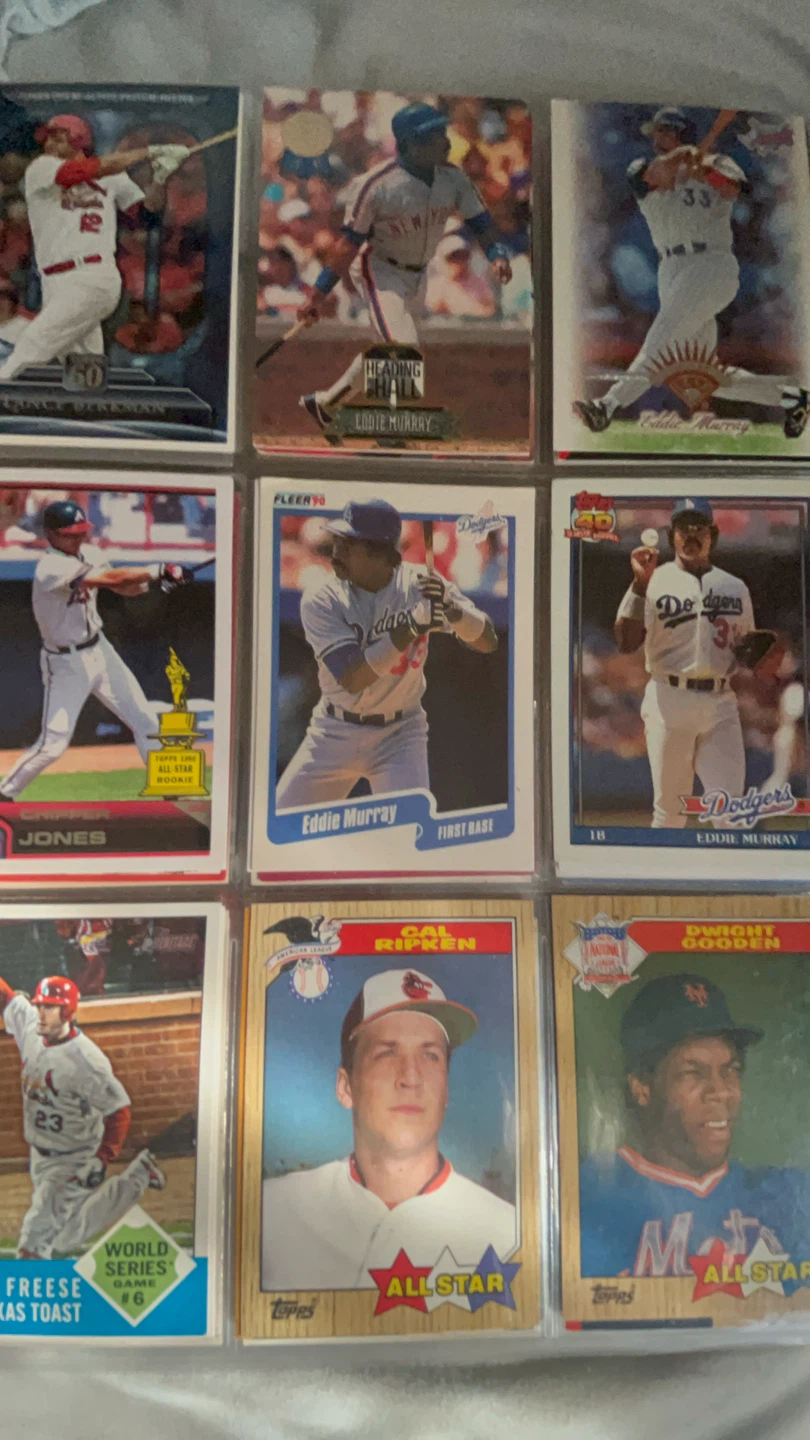 Assorted Vintage Major League Baseball Cards