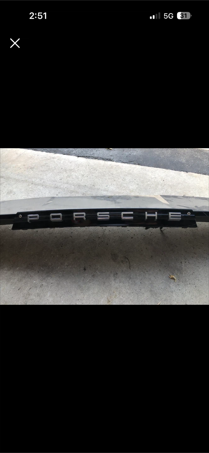 Porche Macan spoiler