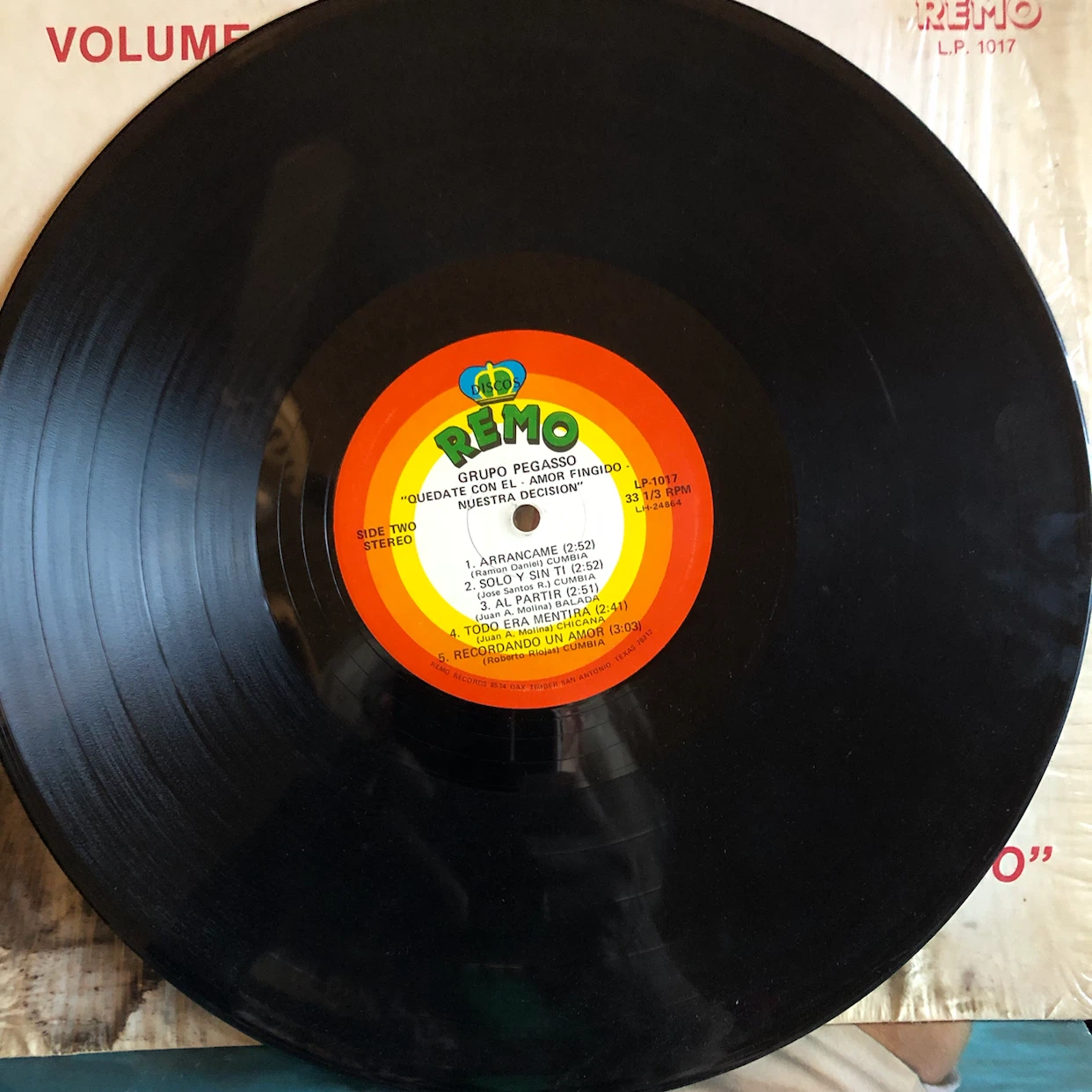 Grupo Pegasso Volume VII Vinyl Record