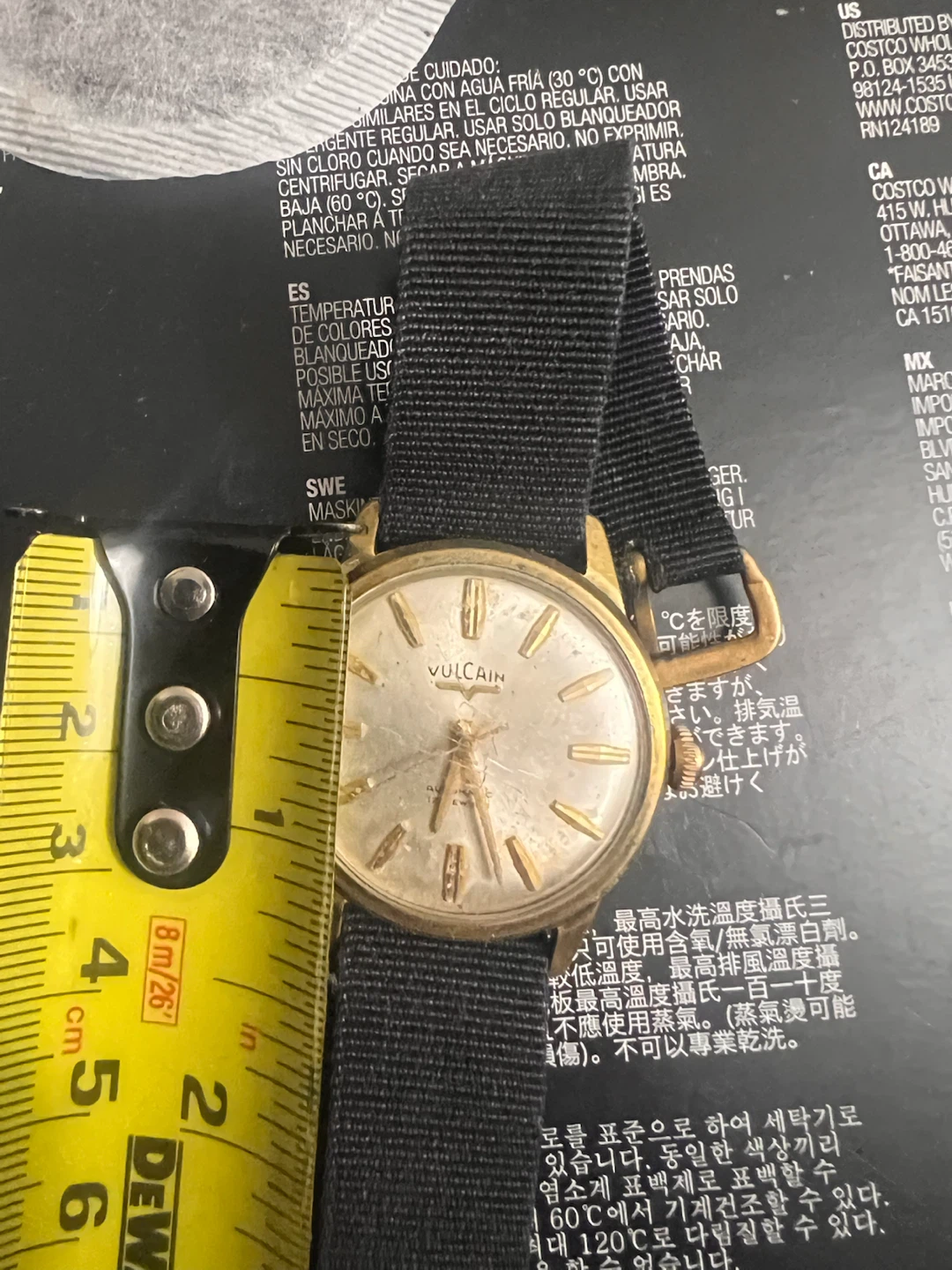 Vintage Vulcain 17 Jewel Automatic Watch