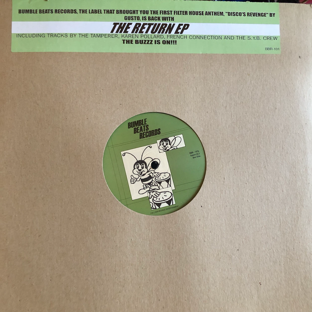 Bumble Beats Records - The Return EP Vinyl Record