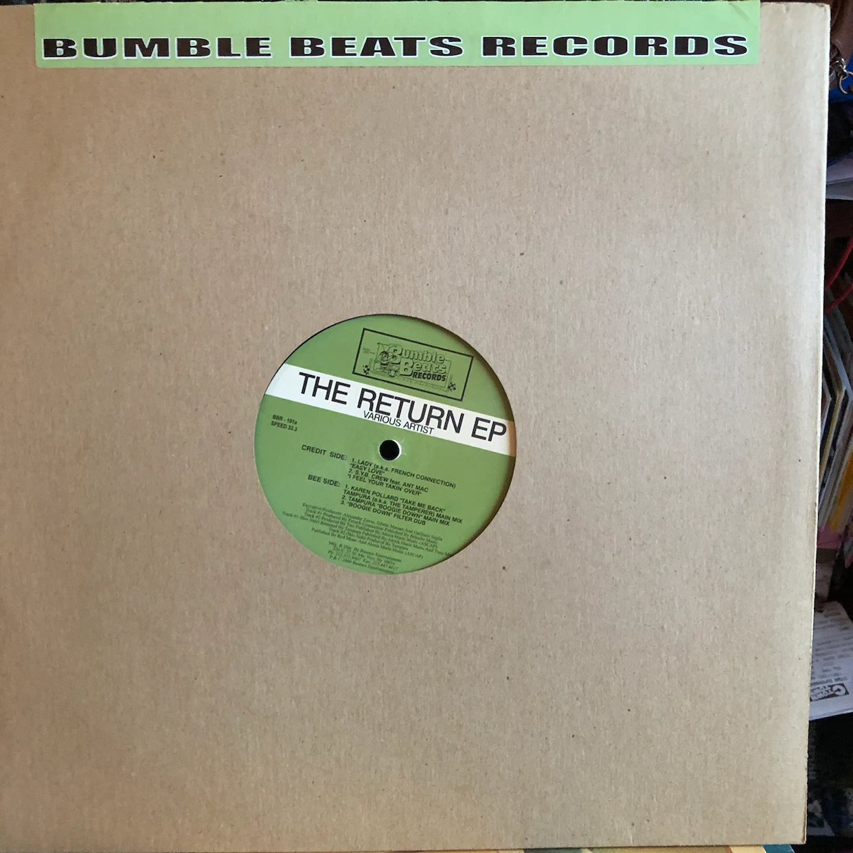 Bumble Beats Records - The Return EP Vinyl Record - photo 2