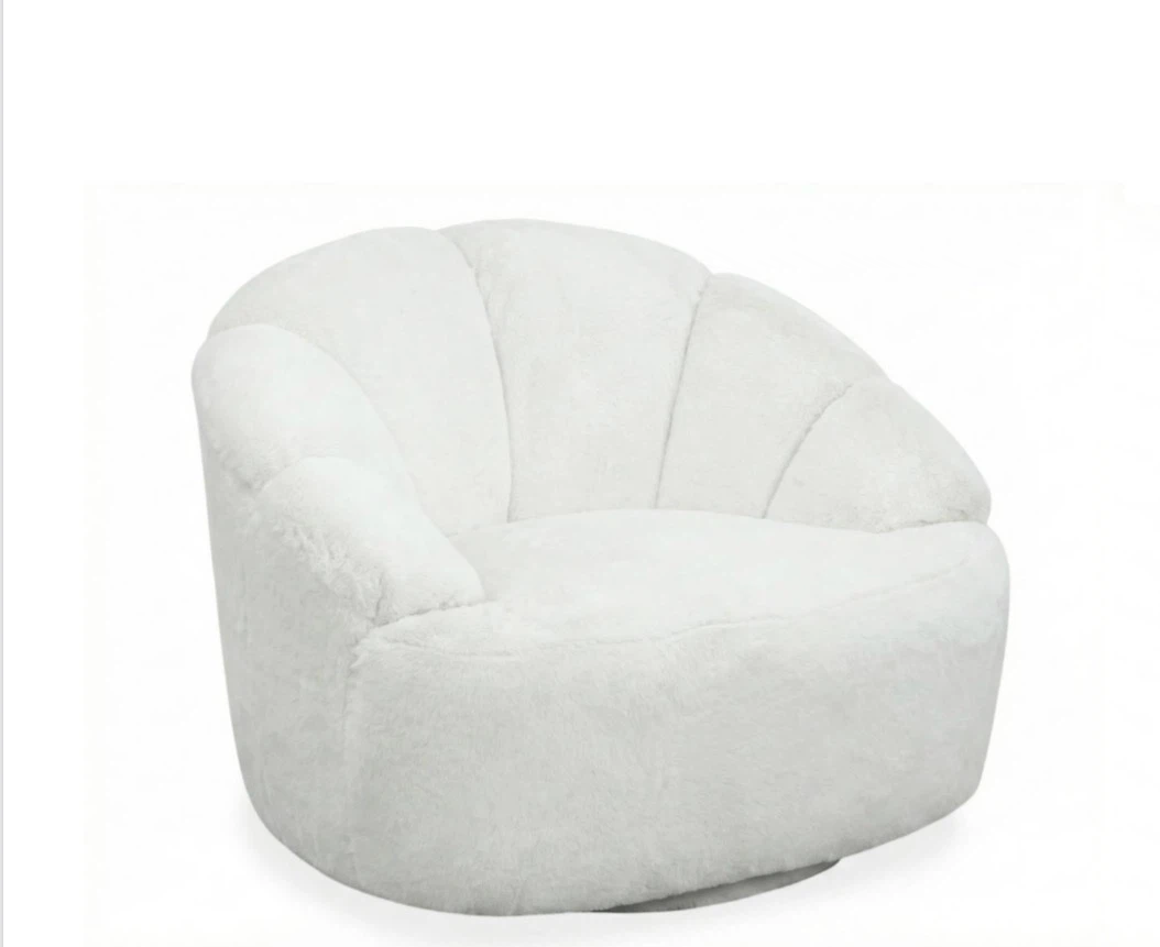 Swivel Accent Chair in Pearl - Free Delivery - photo 2