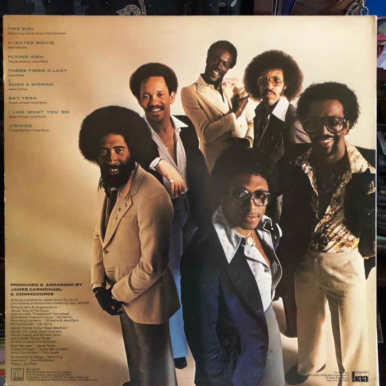 Commodores - Natural High Vinyl Record