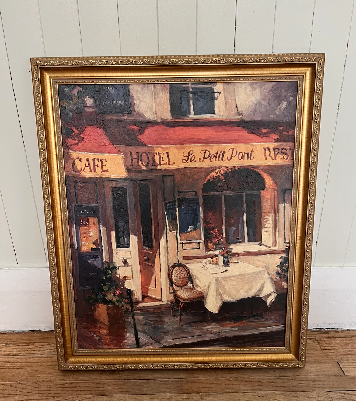 Vintage Style Framed Painting