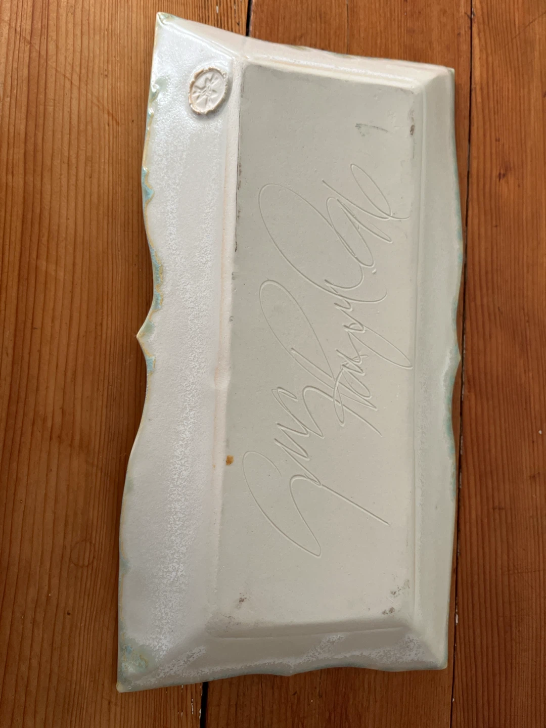 Handcrafted Ceramic Serving Tray - photo 2