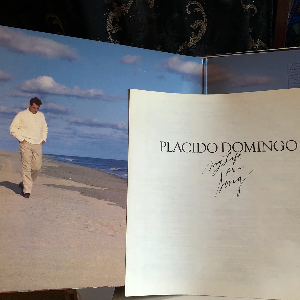 Placido Domingo - My Life for a Song Vinyl LP - photo 2