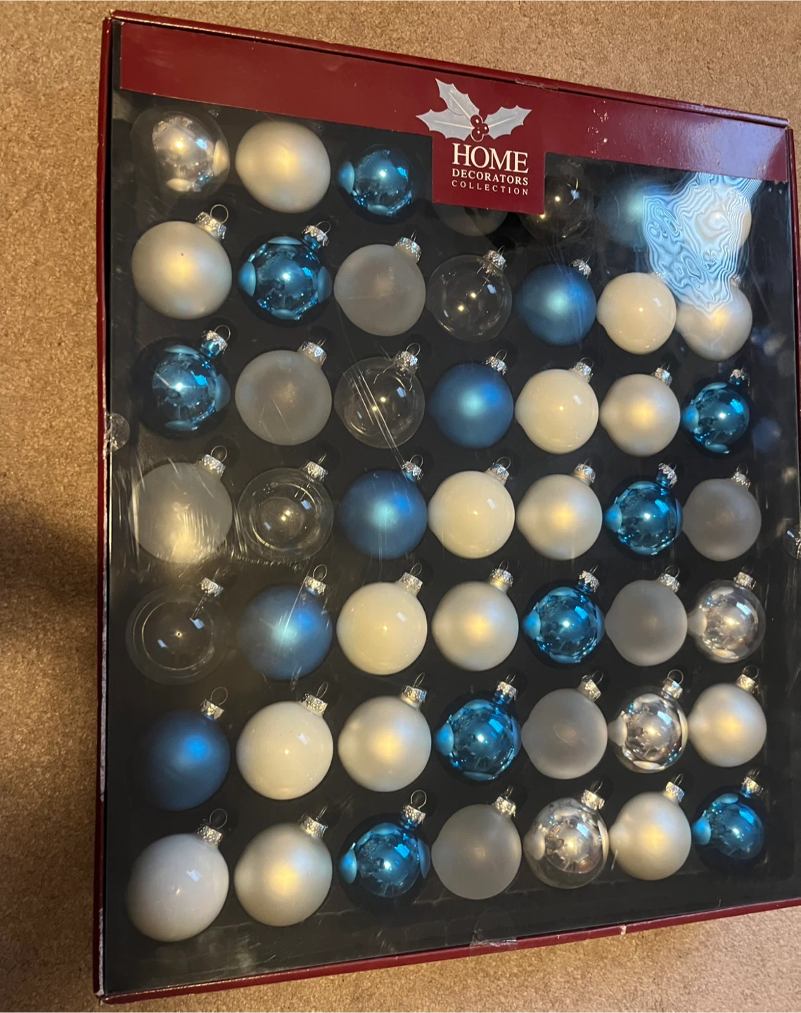 NEW Christmas - 49 Glass Ornaments - photo 2
