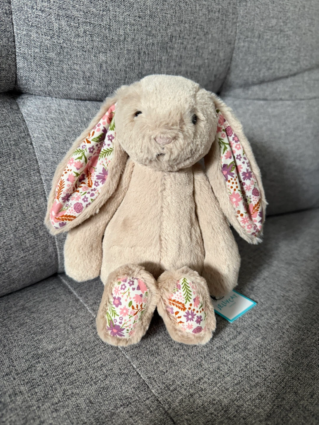 Jellycat Blossom Beige Bunny Petal