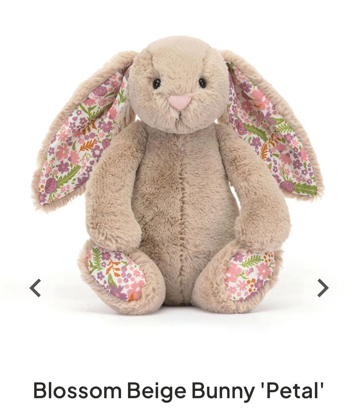 Jellycat Blossom Beige Bunny Petal - photo 2