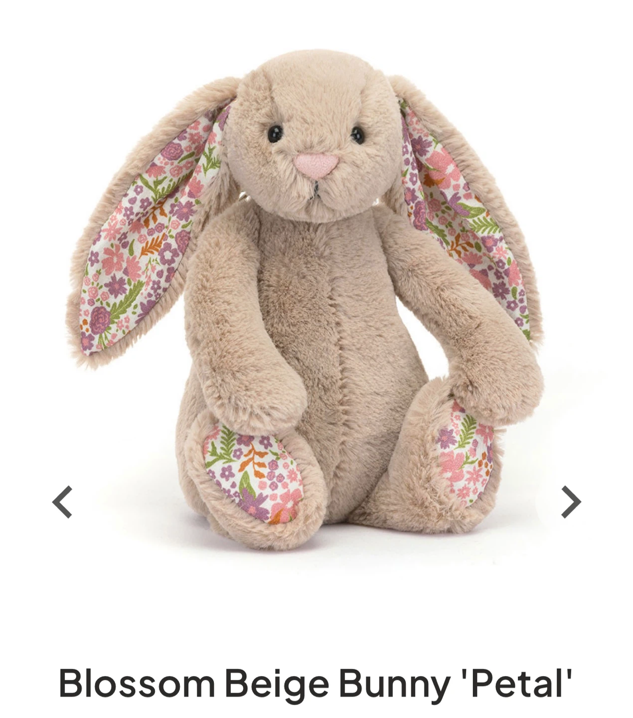 Jellycat Blossom Beige Bunny Petal - photo 3