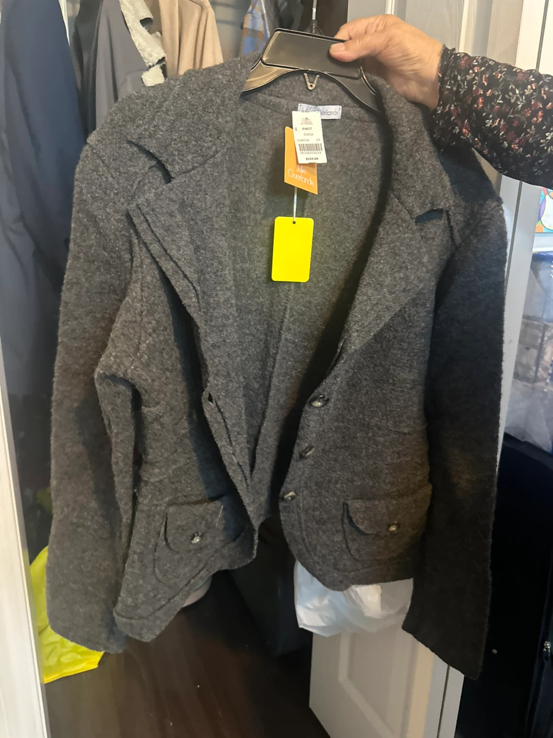 Julie Guerlande Charcoal Jacket