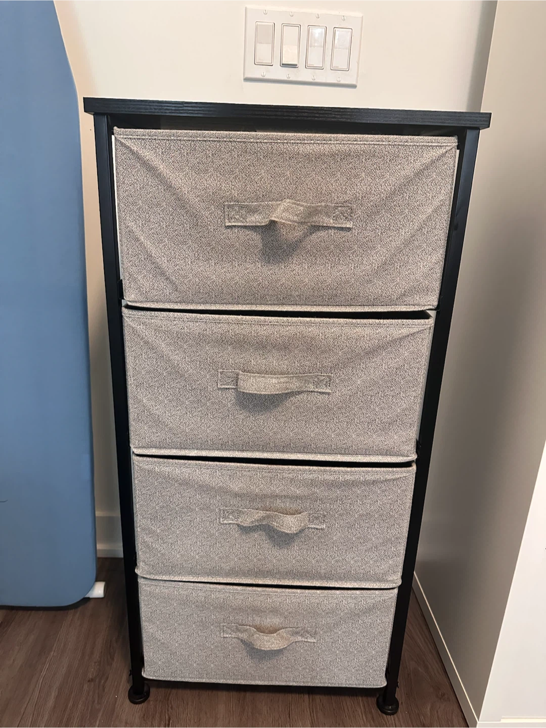 4-Drawer Fabric Storage Unit - photo 3