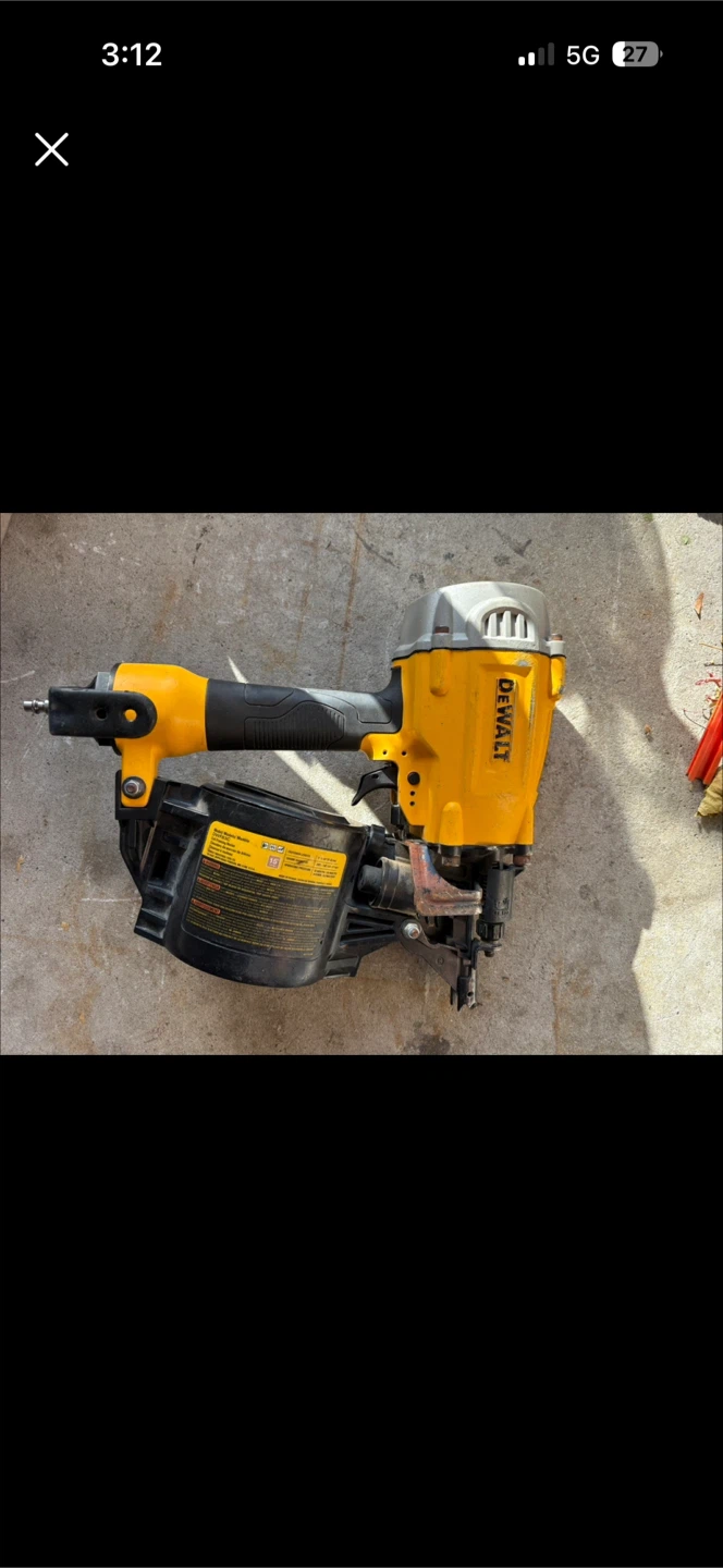 Dewalt 15 Degree coil Framing nailer - photo 2