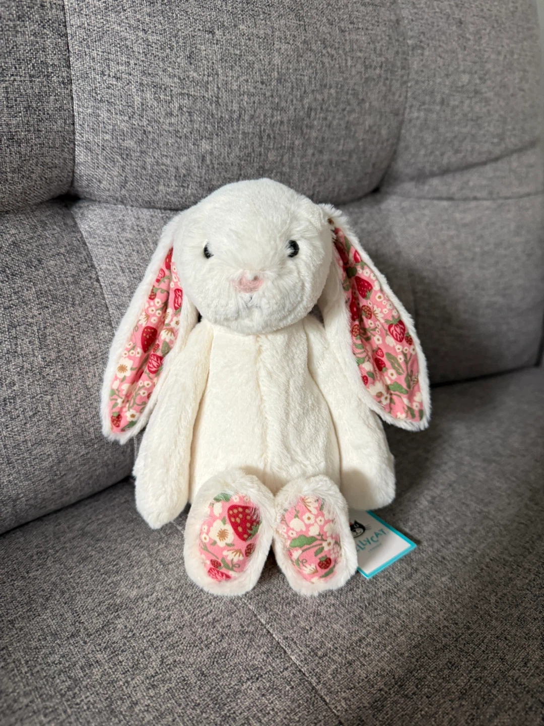 Jellycat Blossom Cream Bunny Berry