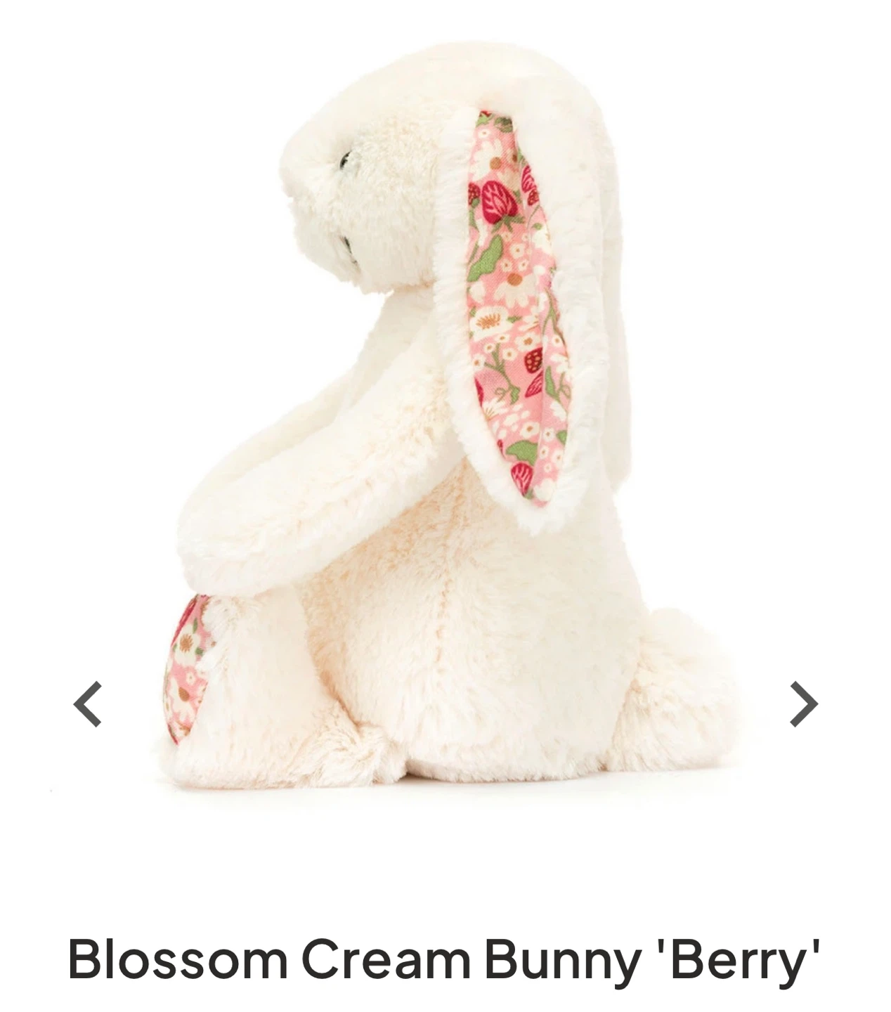 Jellycat Blossom Cream Bunny Berry - photo 4